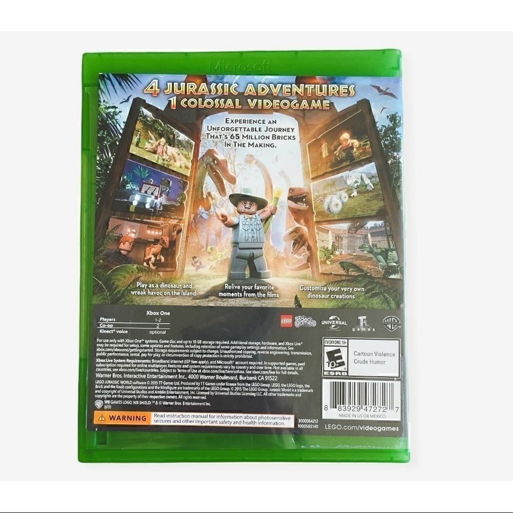 LEGO Jurassic World, Xbox One Game - Picture 2 of 3